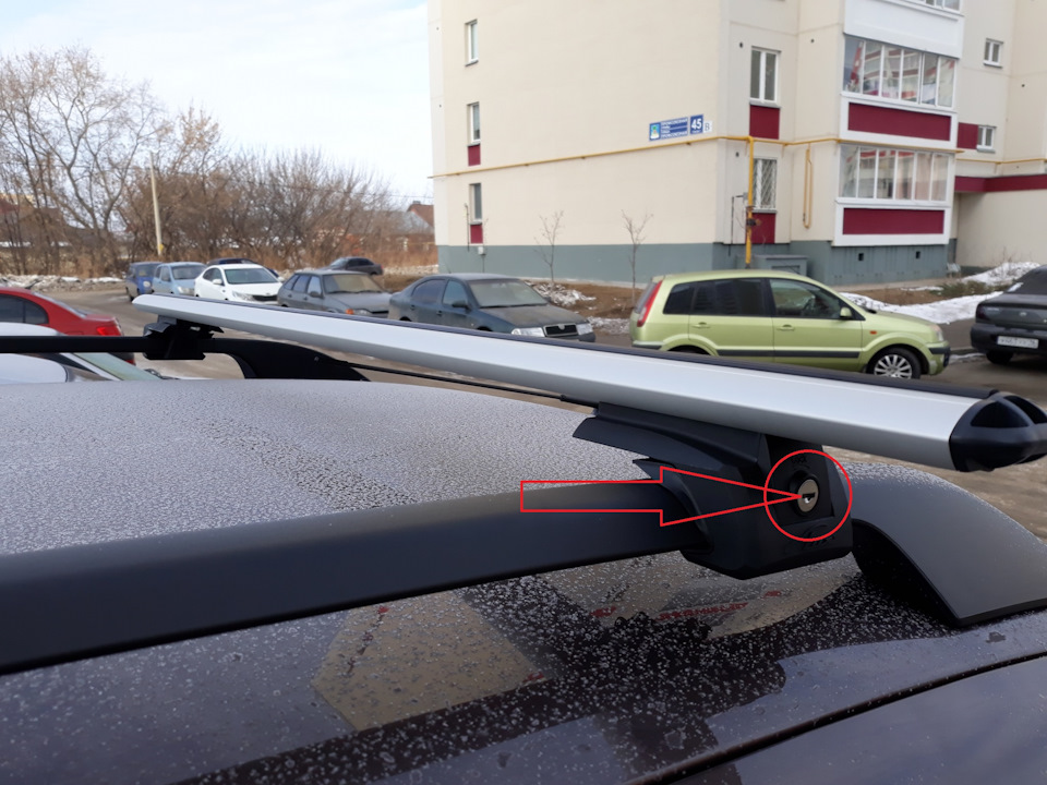 Как снять поперечные планки с рейлингов? — Suzuki Jimny, 0,7 л, 2005 ...