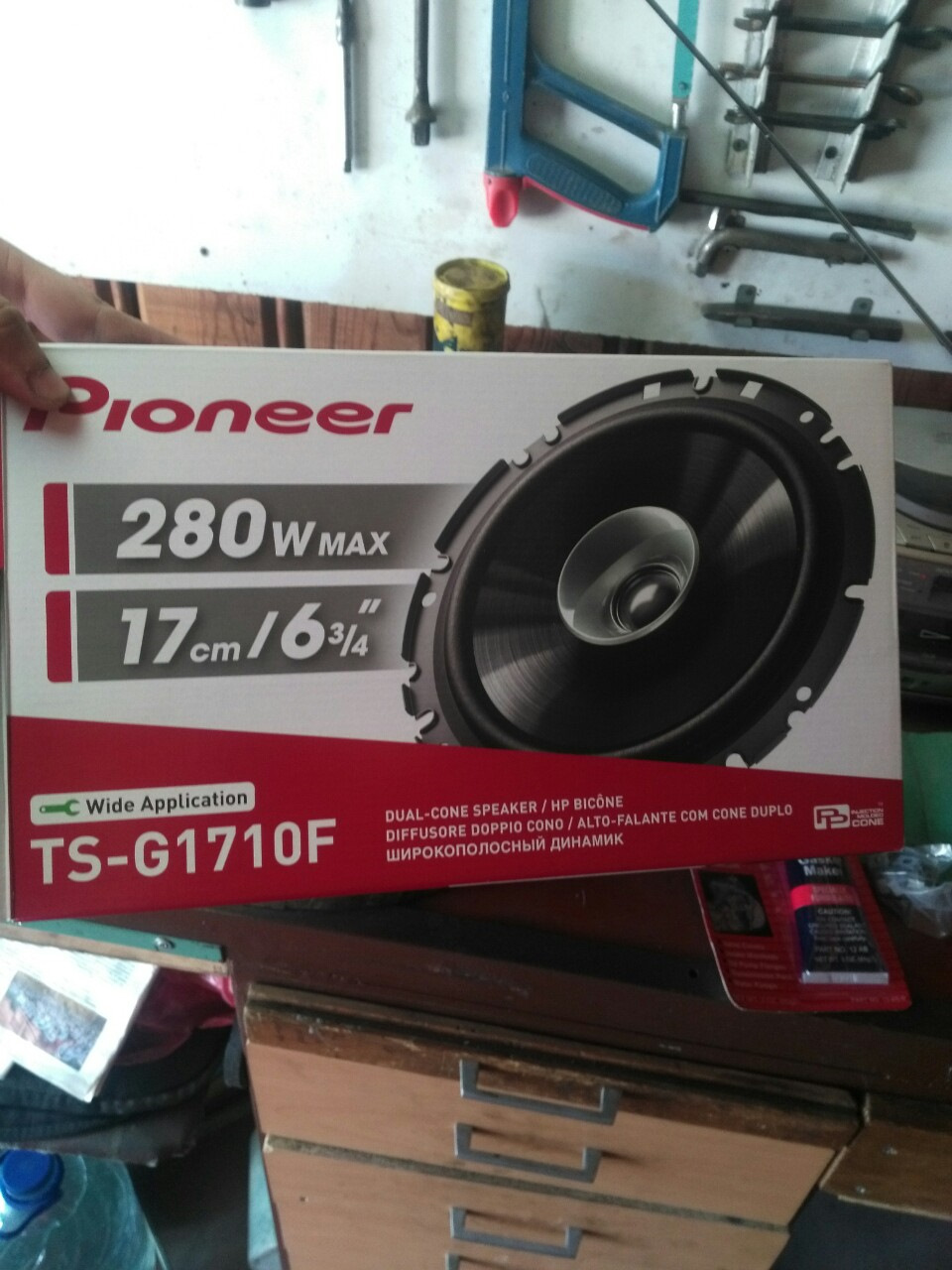 Pioneer TS G 1710f авто акустика