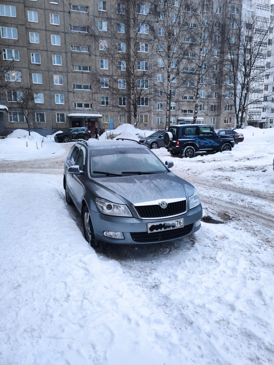 Вибрация на малой скорости от колес — Skoda Octavia A5 Mk2, 1,8 л, 2012  года | наблюдение | DRIVE2