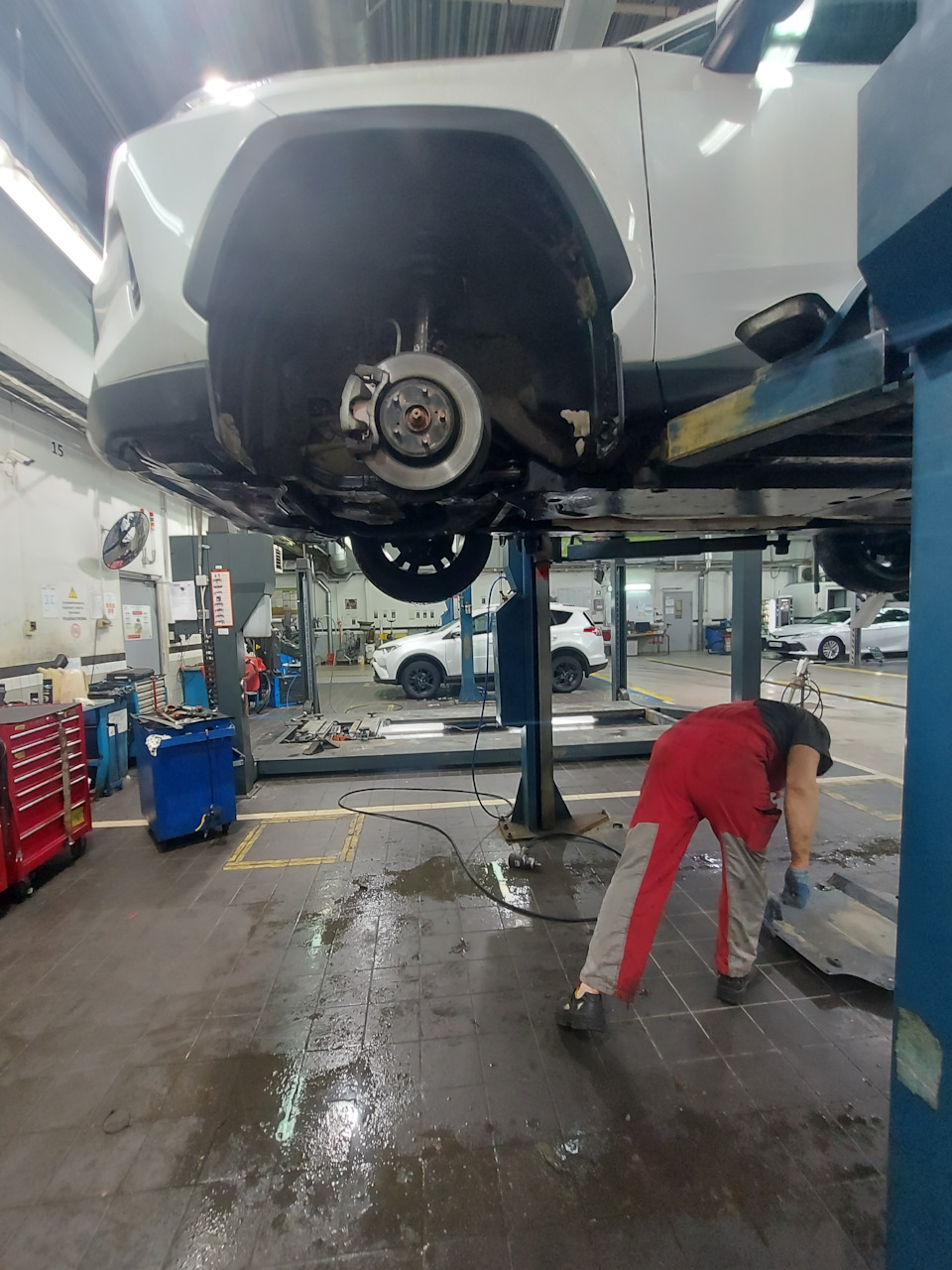 Частичная замена масла в вариаторе К 120 — Toyota RAV4 (5G), 2 л, 2021 ...