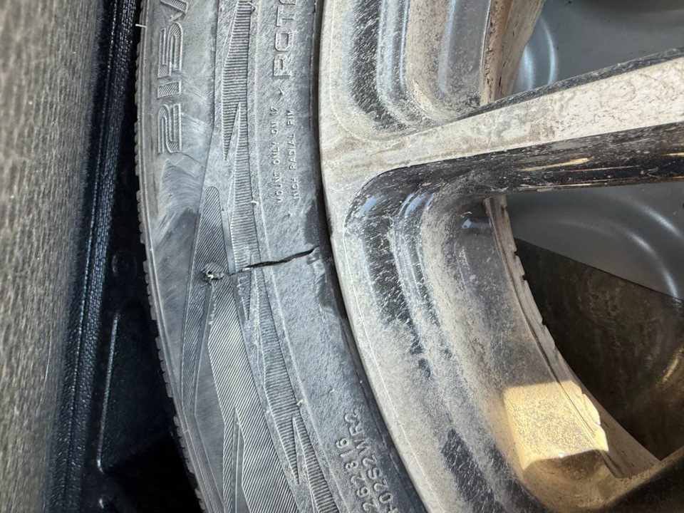 Боковой порез — Volkswagen Tiguan (2G)