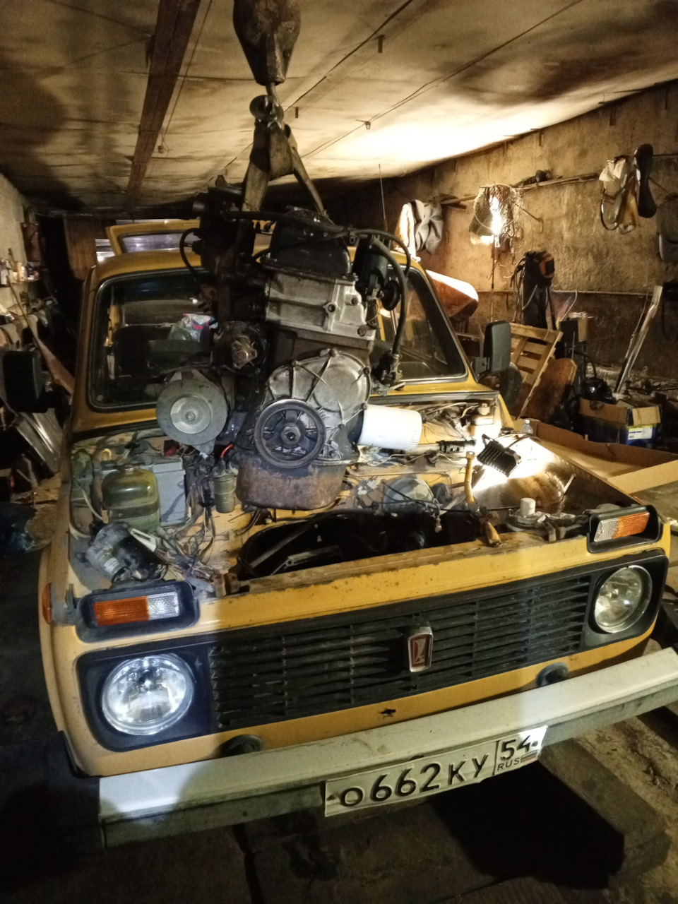 1-й блин комом… — Lada 4x4 3D, 1,6 л, 1984 года | своими руками | DRIVE2