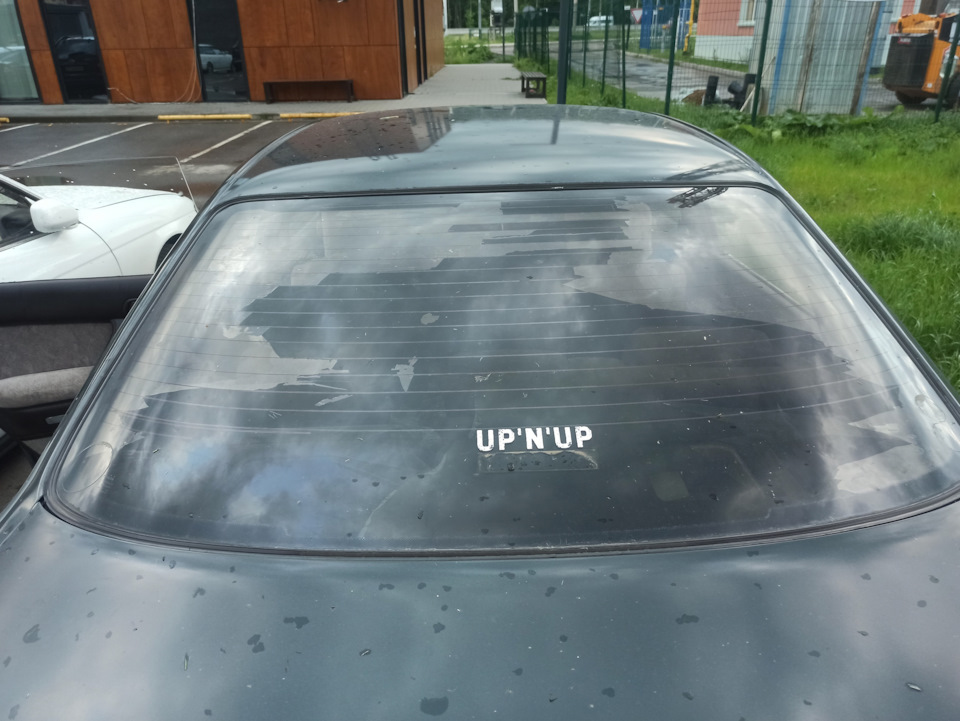 Как снять тонировку?[Временный пост] — Toyota Crown (S140), 2,5 л, 1992 ...