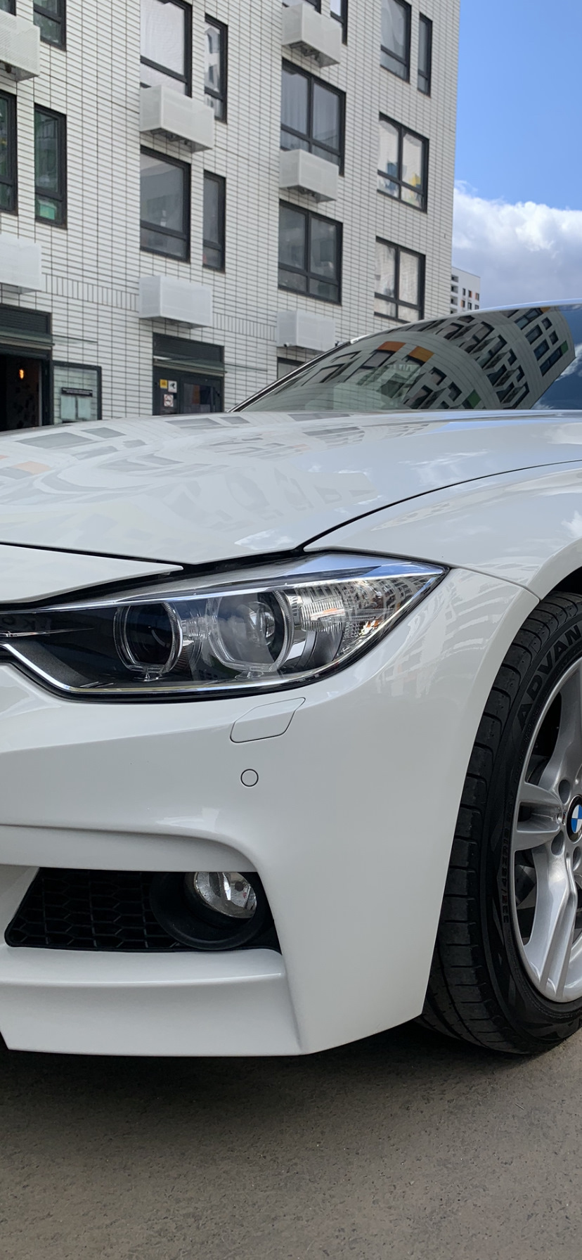 Плохой свет — BMW 3 series (F30), 2 л, 2014 года | наблюдение | DRIVE2