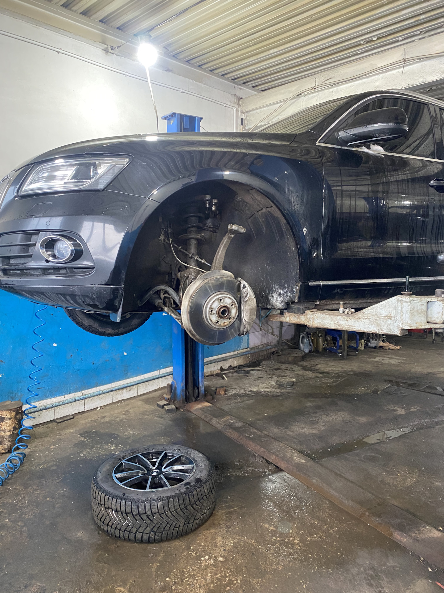 Замена пыльника шруса — Audi Q5 (1G), 2 л, 2013 года | визит на сервис ...