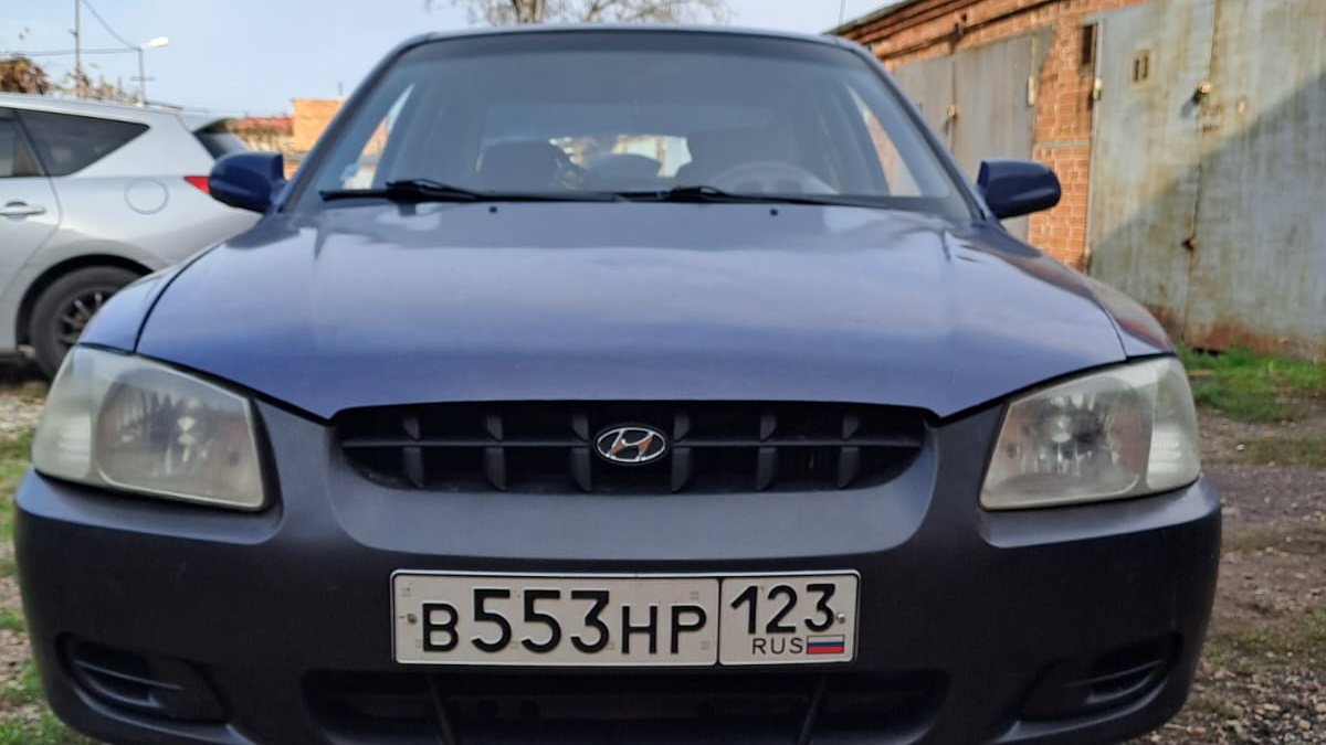 Hyundai Accent (2G) 0.5 бензиновый 2000 | на DRIVE2