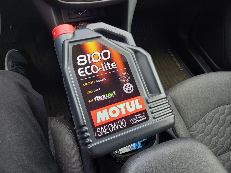 Замена масла — Chevrolet Equinox (3G), 1,5 л, 2018 года | плановое ТО ...