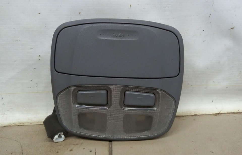 #14. Плафон от Сонаты в Акцент. Тизер — Hyundai Accent (2G), 1,5 л ...