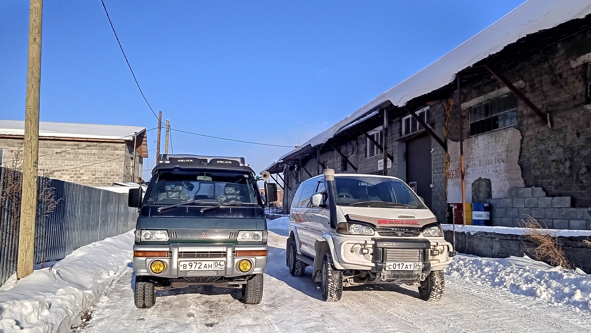 Удлинение заднего кардана до 144 см. — Mitsubishi Delica (L400), 3,2 л ...