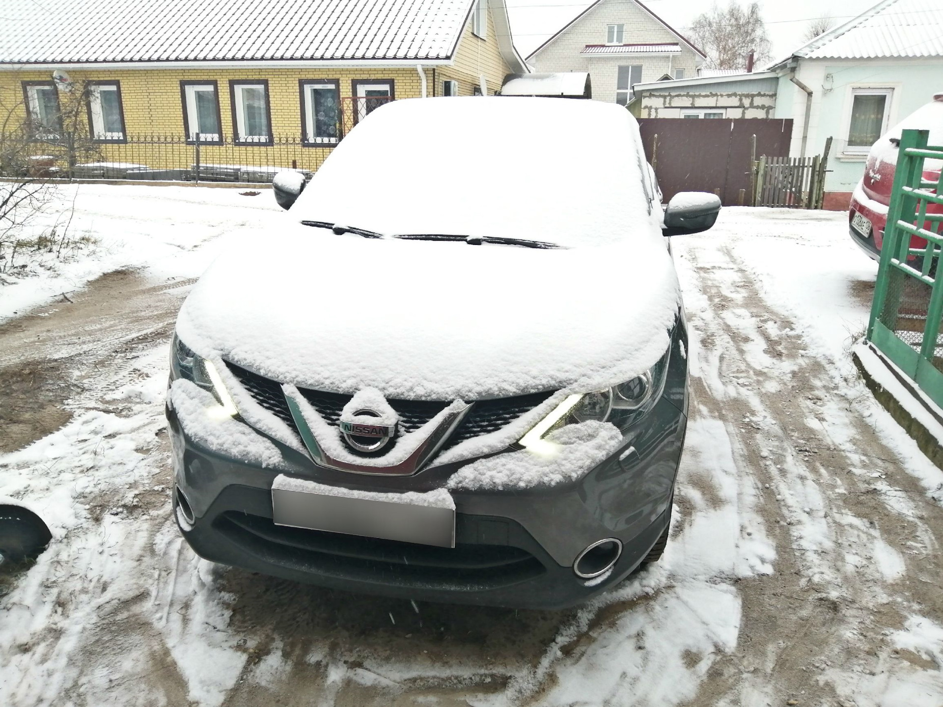 Nissan Qashqai, 2012 снега