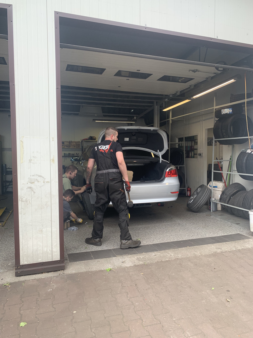 Проставочки 15мм на зад — BMW 5 series (E60), 3 л., 2005 года ...