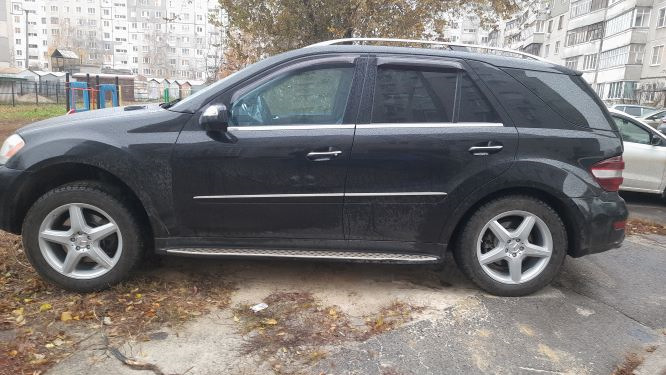 Покраска дисков порошковой краской — Mercedes-Benz M-Class (W164), 5,5 ...