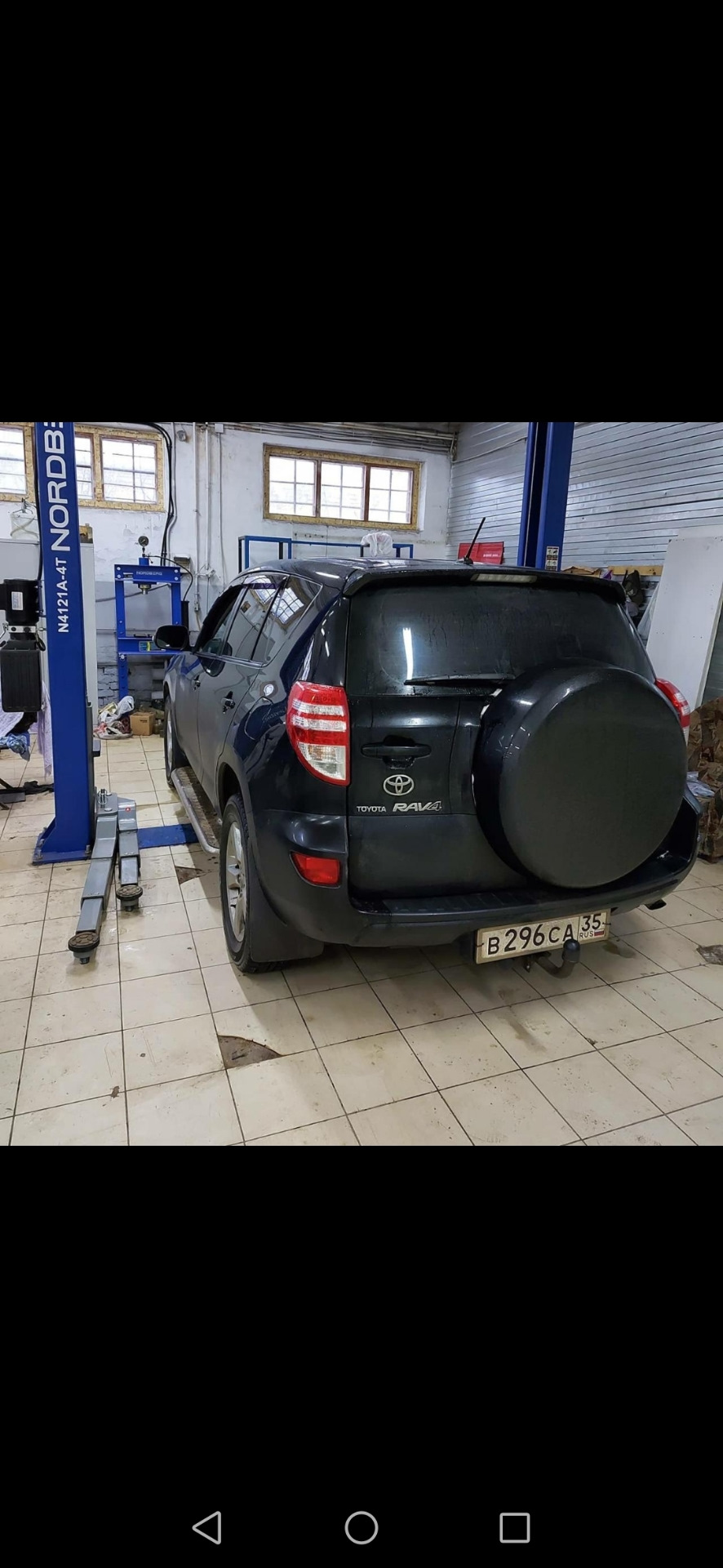 Замена тросиков ручника — Toyota RAV4 (III), 2 л, 2012 года | визит на ...