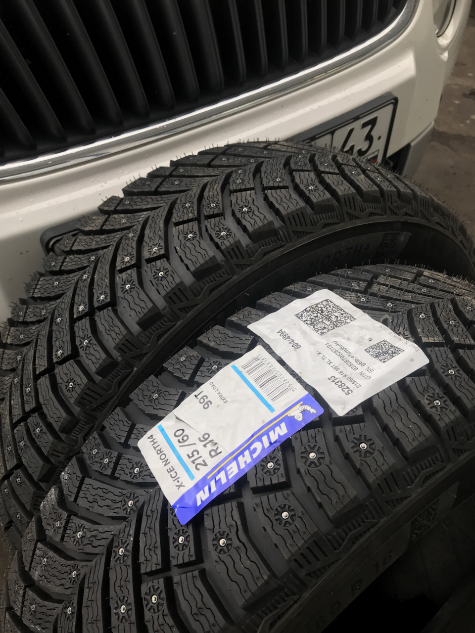 Обул зиму или примерка дисков W211 — Skoda Yeti, 1,8 л, 2012 года ...