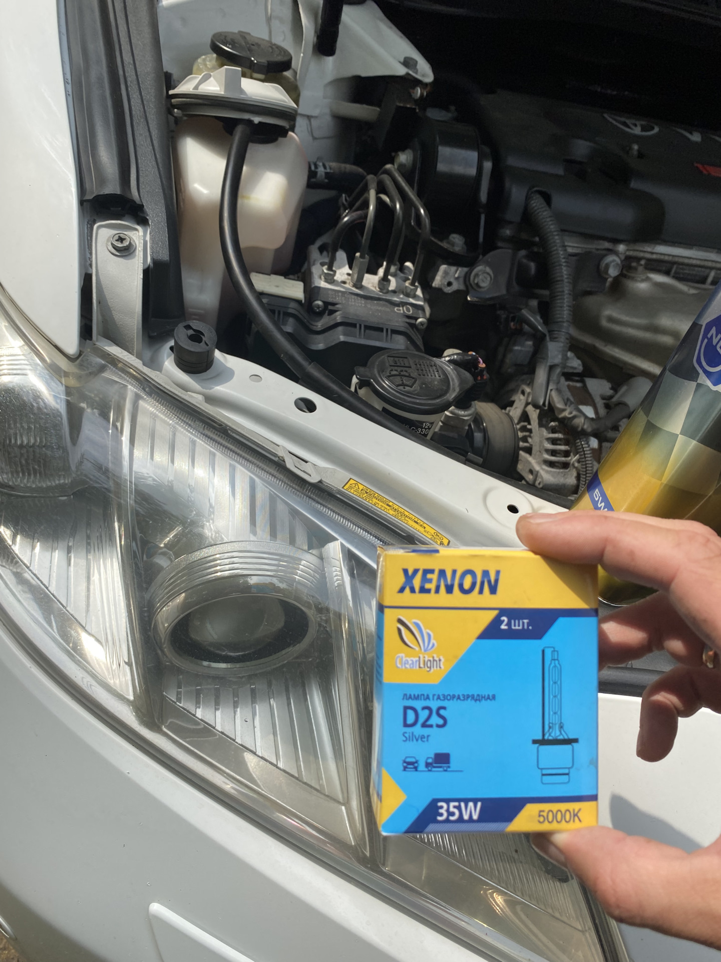 Замена ксеноновых ламп в ближнем свете — Toyota Camry (XV40), 2,4 л ...
