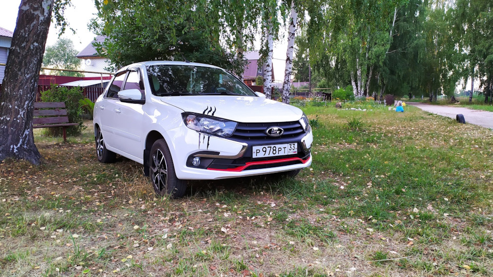 Немного тюнинга)) — Lada Гранта (2G) FL, 1,6 л, 2018 года | тюнинг | DRIVE2