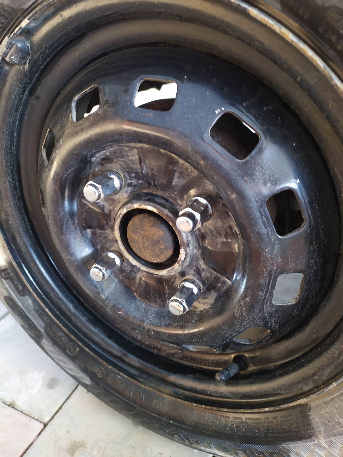 Гайки закрытые на колеса — Daewoo Matiz (M100/M150), 0,8 л, 2012 года ...