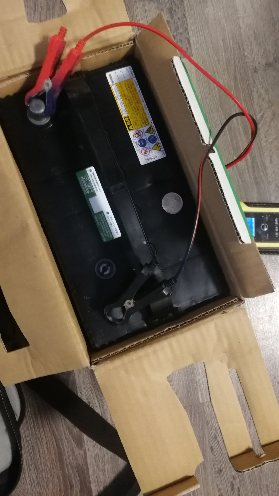 Аккумулятор Ecor Yuasa — Mitsubishi Delica (L400), 2,8 л, 1998 года ...