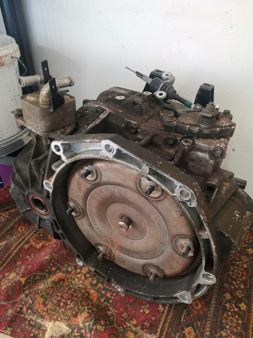Течь масла из акпп aisin 09g — Skoda Fabia Combi Mk2, 1,6 л, 2008 года ...