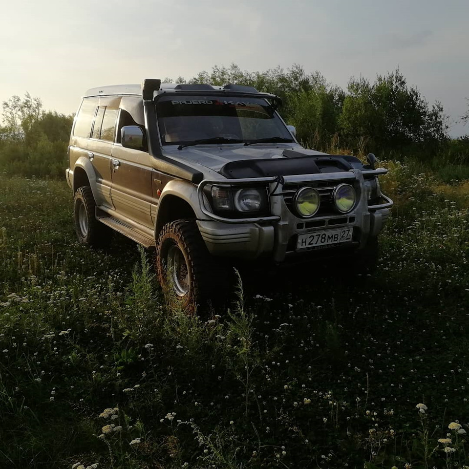 Mitsubishi pajero 2 видео