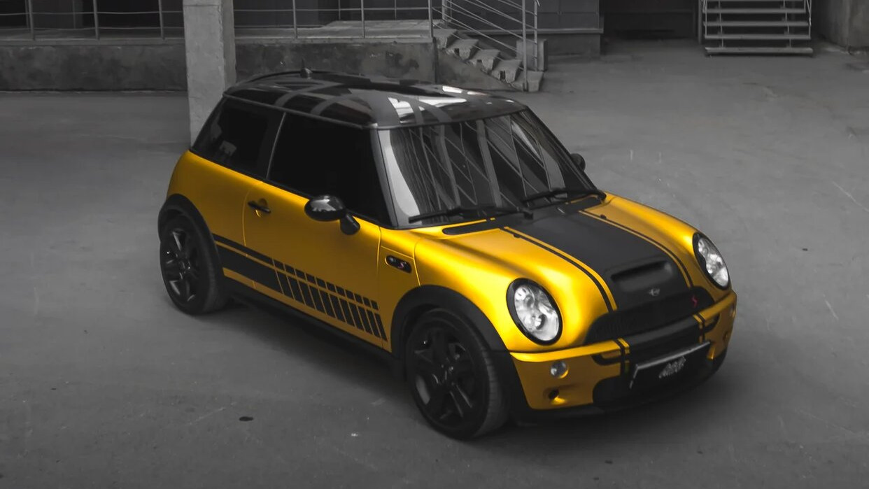 MINI Cooper S Mk I 1.6 бензиновый 2006 | 🟡⬛️Городской пижон на DRIVE2