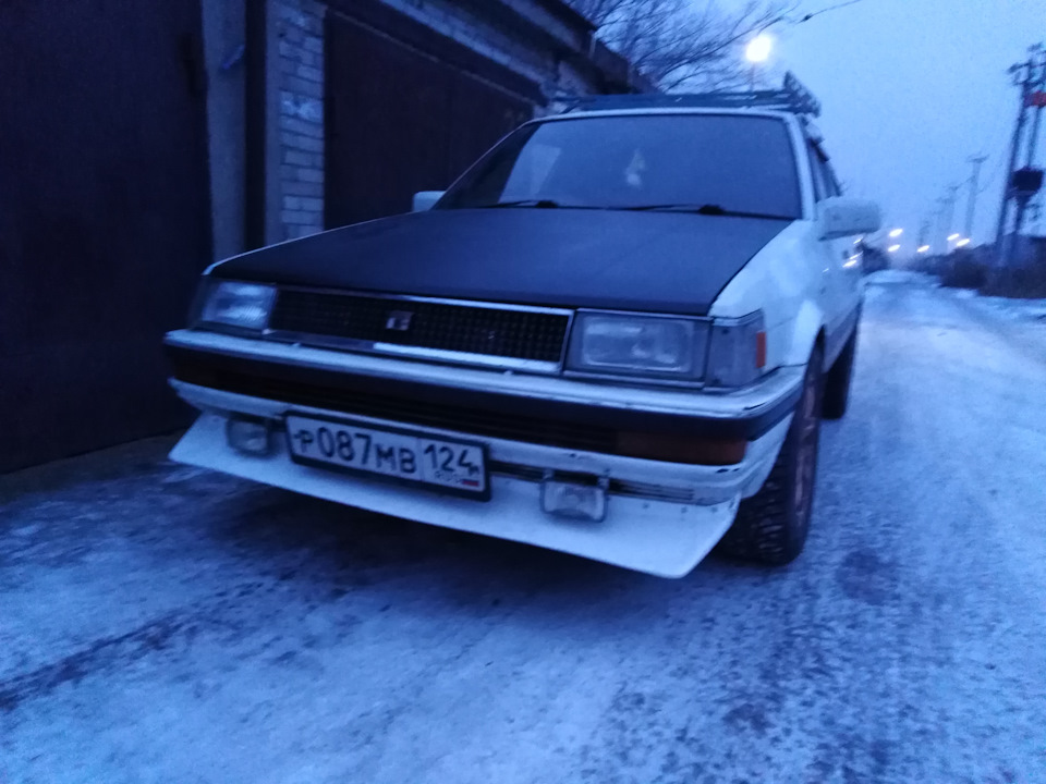 Тойотаааа 3 — Toyota Corolla (80), 1,5 л, 1986 года | просто так | DRIVE2