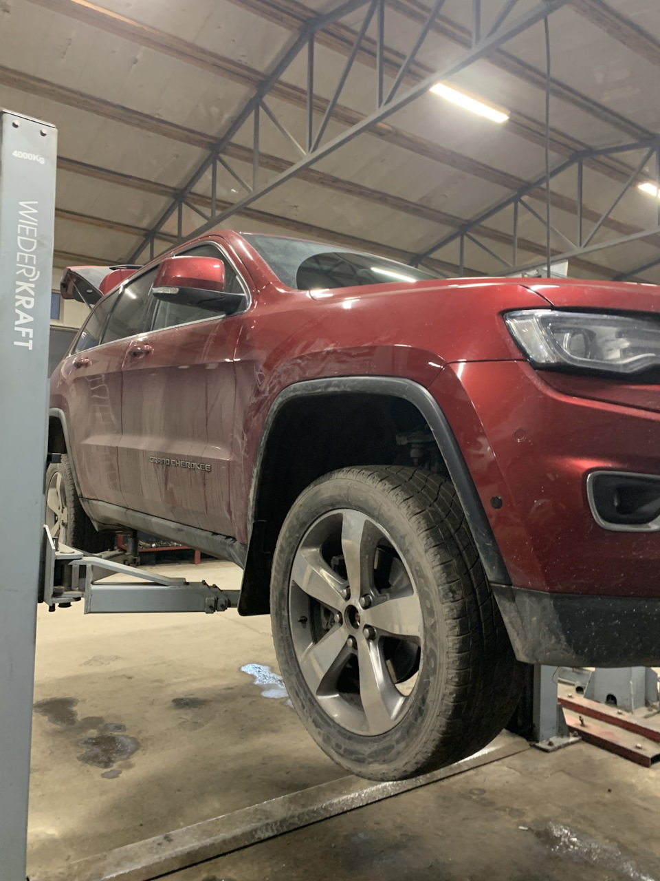 Плановое ТО + замена ступицы своими силами — Jeep Grand Cherokee (WK2 ...
