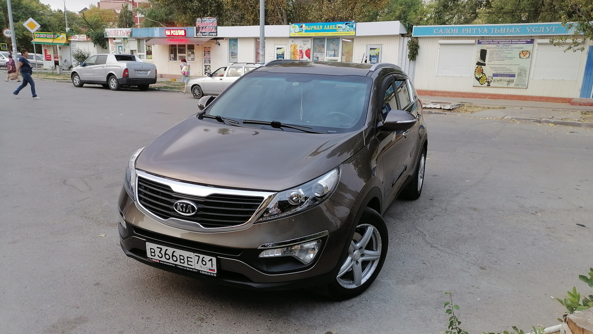 KIA Sportage (3G) 2.0 бензиновый 2012 | Бронзовый век на DRIVE2