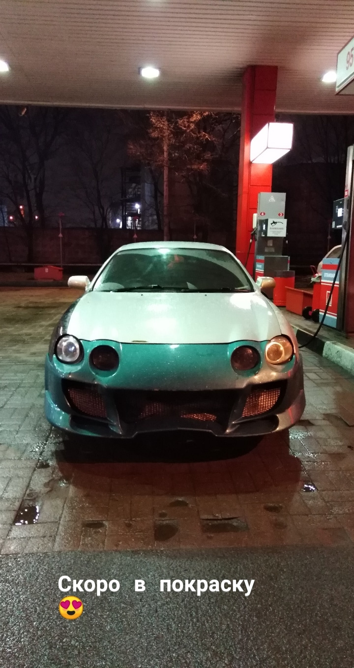 Покраска в пластидип(жидкая резина) — Toyota Celica (200), 2 л, 1998 года |  кузовной ремонт | DRIVE2