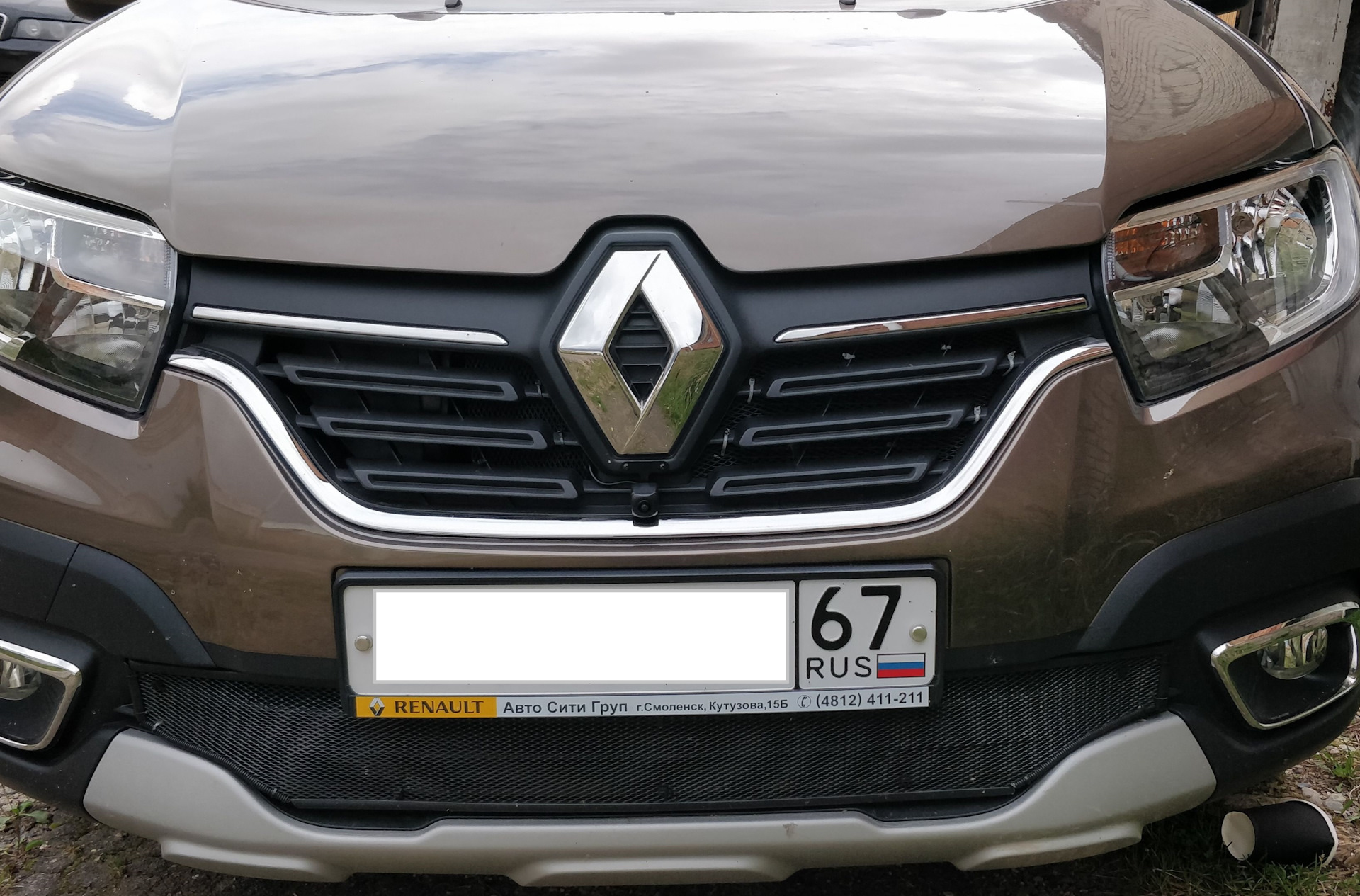 Камера переднего обзора — Renault Logan Stepway, 1,6 л, 2019 года |  аксессуары | DRIVE2