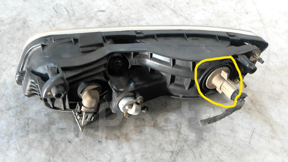 Нужен номер цоколя лампочки поворотника противотуманки — SsangYong ...