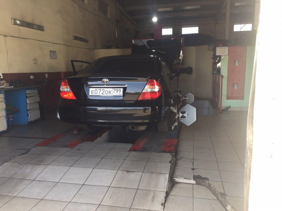 Замена рулевых тяг и наконечников, замена фильтра бензина — Toyota ...