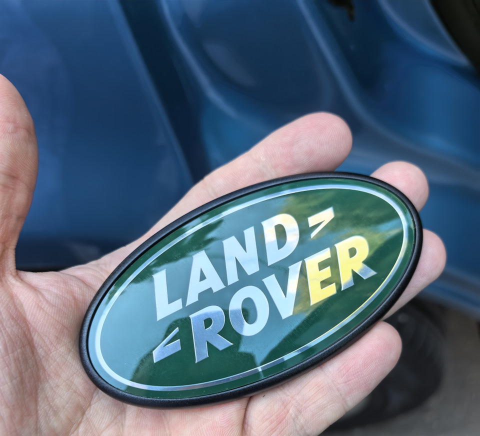 Эмблема крышки багажника — Land Rover Freelander 2 (L359), 2,2 л, 2013 ...