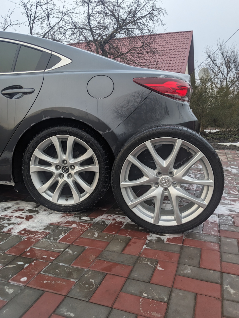 R20 на Mazda 6 gj — Mazda 6 (3G) GJ, 2,5 л, 2014 года | колёсные диски ...