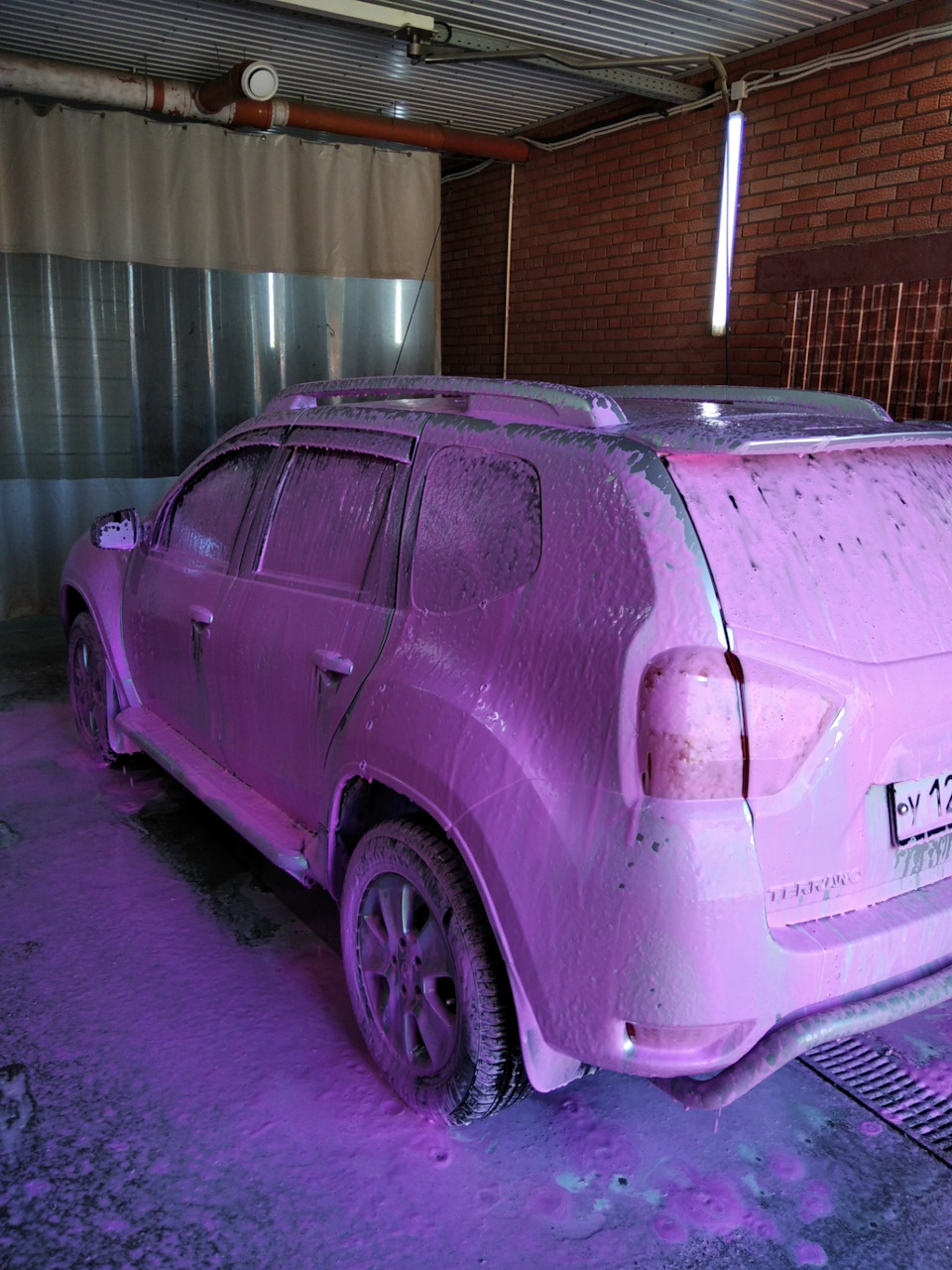 Хром накладка на задний бампер — Nissan Terrano III, 2 л, 2020 года ...