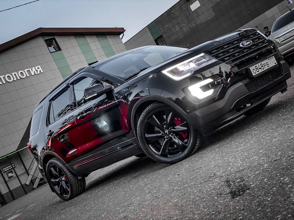 Примерка. Идут? Вид имеют? — Ford Explorer (5G), 3,5 л, 2018 года ...