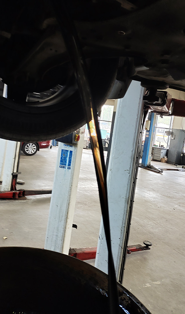 отработка как всегда, ОМС трудится, масло работает — Skoda Yeti