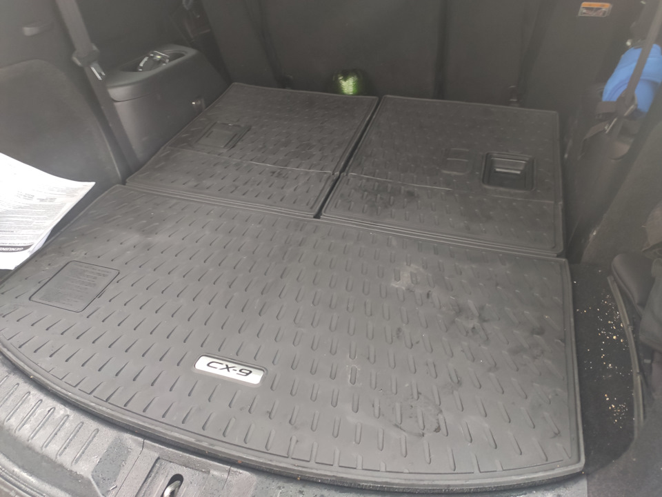 Докупил наконец коврик — Mazda CX-9 (2G), 2,5 л, 2017 года | аксессуары ...