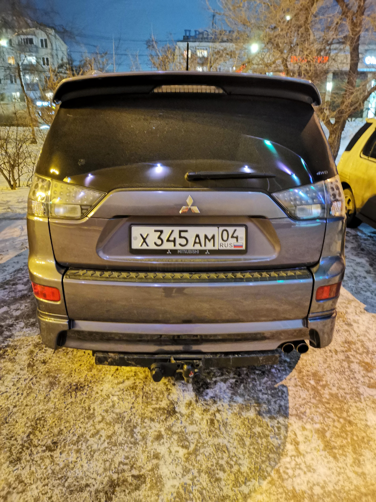 Задний бампер ROAR(продолжение) — Mitsubishi Outlander XL, 3 л., 2007 ...