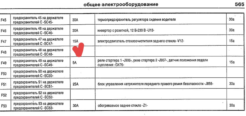 Т ноах50 предохранитель заднего стеклоочистителя
