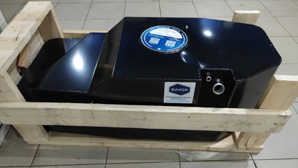 Бак 100 литров — Mitsubishi Pajero Sport (3G), 2,4 л, 2019 года ...