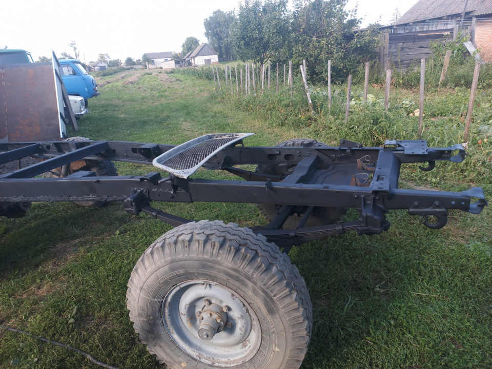 Пескоструй рамы.грунтовка покраска — УАЗ 3303, 2,4 л, 1998 года ...