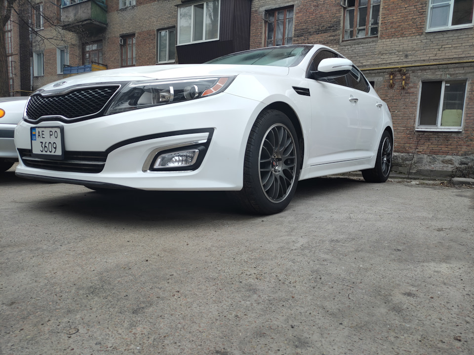 Новые диски R18 — KIA Optima (3G), 2,4 л, 2015 года | колёсные диски ...