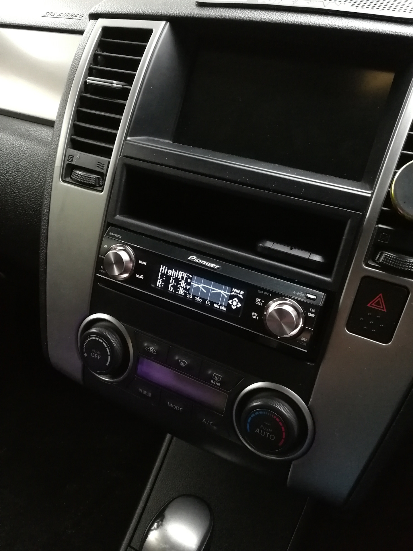 Как снять магнитолу тиида с11 Замена ГУ pioneer 580 на pioneer 88 rs2 - Nissan Tiida (1G), 1,5 л, 2008 года ав