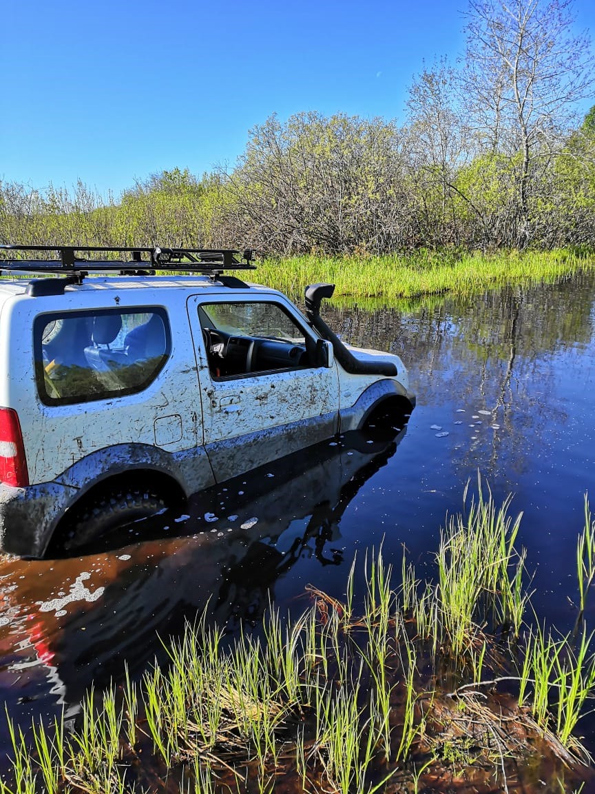 Каждый выезд в выходные — это тюнинг в будни) — Suzuki Jimny, 1,3 л, 2012  года | тюнинг | DRIVE2