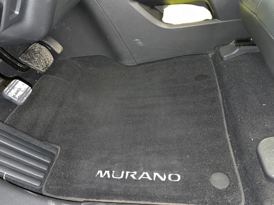 Ковры вместо линолеума — Nissan Murano III, 3,5 л, 2020 года ...