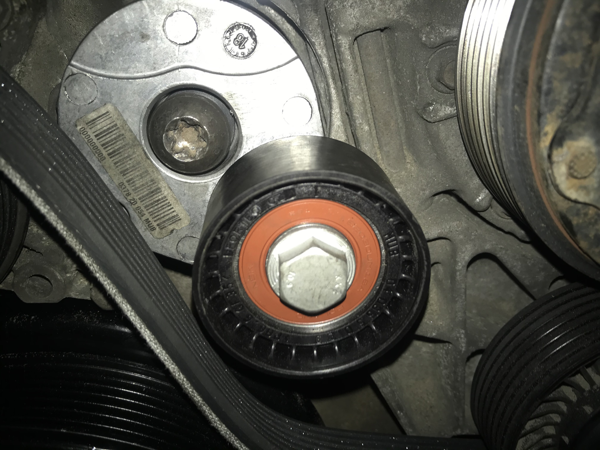 Замена демпфера(шкива) КВ на Ф10 своими руками. — BMW 5 series (F10), 3 ...