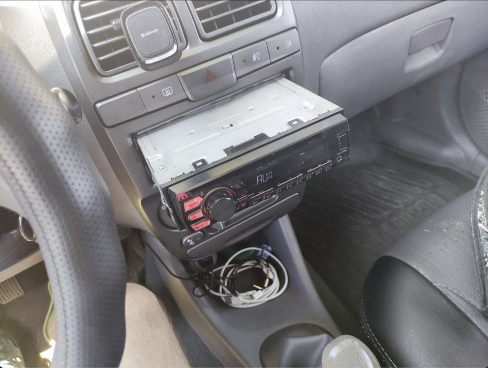 Установка Bluetooth модуля в магнитолу pioneer deh 2700ui — Hyundai ...