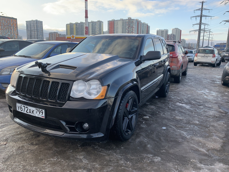 Jeep Grand Cherokee srt8 утка