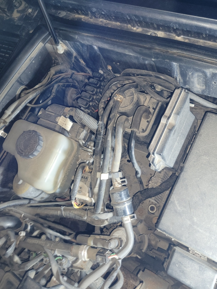 Замена абсорбера — Toyota Land Cruiser Prado 120-series, 4 л, 2006 года ...